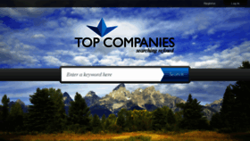What Topcompanies.com website looked like in 2016 (7 years ago)