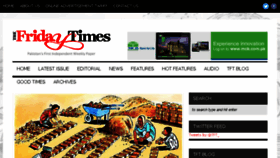 What Thefridaytimes.com website looked like in 2016 (7 years ago)