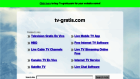 What Tv-gratis.com website looked like in 2016 (8 years ago)