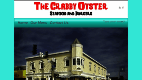 What Thecrabbyoyster.com website looked like in 2016 (8 years ago)