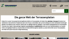 What Terrassenwelt.de website looked like in 2016 (7 years ago)
