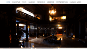 What Toledoclub.org website looked like in 2016 (8 years ago)