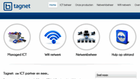 What Tagnet.nl website looked like in 2016 (8 years ago)