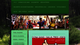 What Trailsolidarialcoi.com website looked like in 2016 (7 years ago)
