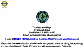 What Tomharrisonmaps.com website looked like in 2016 (8 years ago)