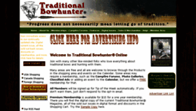 What Tradbow.com website looked like in 2016 (8 years ago)