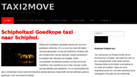 What Taxi2move.nl website looked like in 2016 (8 years ago)