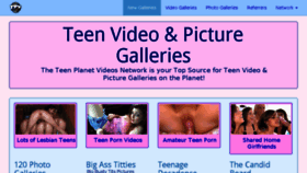 What Teenplanetvideos.org website looked like in 2016 (7 years ago)