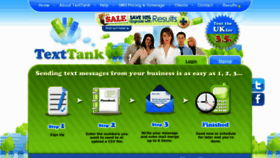 What Texttank.co.uk website looked like in 2016 (7 years ago)
