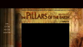 What The-pillars-of-the-earth.tv website looked like in 2016 (7 years ago)