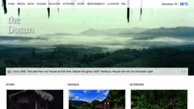 What Thedusun.com.my website looked like in 2016 (7 years ago)