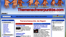 What Themenschwerpunkte.com website looked like in 2016 (7 years ago)
