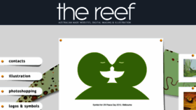 What Thereef.com.au website looked like in 2016 (7 years ago)
