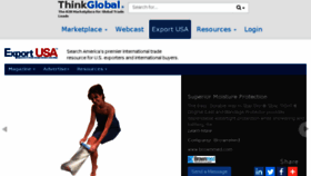 What Thinkglobal.us website looked like in 2016 (7 years ago)