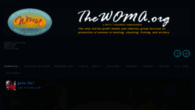 What Thewoma.com website looked like in 2016 (7 years ago)