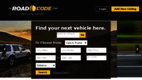 What Theroadcode.com website looked like in 2016 (7 years ago)