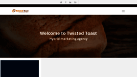 What Twistedtoast.com website looked like in 2016 (7 years ago)
