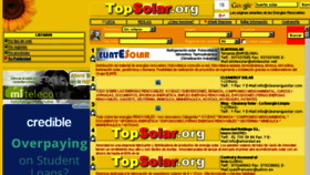 What Topsolar.org website looked like in 2016 (7 years ago)