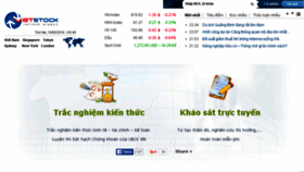 What Thamdo.vn website looked like in 2016 (7 years ago)