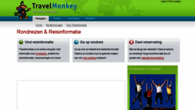 What Travelmonkey.nl website looked like in 2016 (8 years ago)