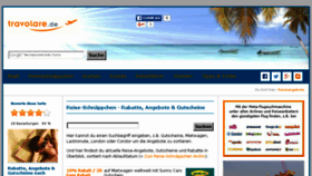 What Travolare.de website looked like in 2016 (7 years ago)