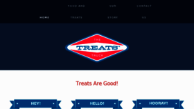 What Treatstruck.com website looked like in 2016 (7 years ago)
