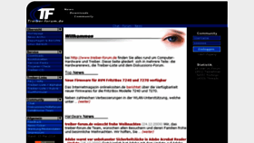 What Treiber-forum.de website looked like in 2016 (7 years ago)