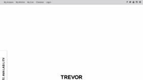 What Trevorsorbie.com website looked like in 2016 (8 years ago)