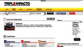 What Tripleimpacto.com.ec website looked like in 2016 (7 years ago)