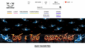 What Tse-tse.com website looked like in 2016 (8 years ago)