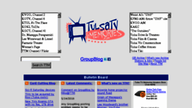 What Tulsatvmemories.com website looked like in 2016 (7 years ago)