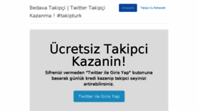What Takipturk.com website looked like in 2016 (7 years ago)