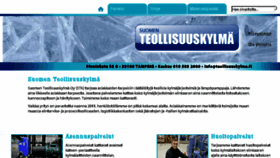 What Teollisuuskylma.fi website looked like in 2016 (7 years ago)