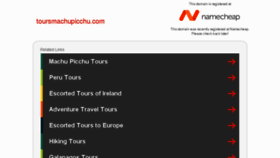 What Toursmachupicchu.com website looked like in 2016 (8 years ago)