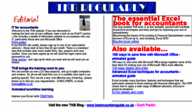 What Tkb.co.uk website looked like in 2016 (9 years ago)
