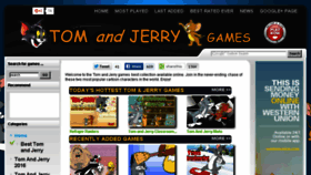 What Tom-and-jerry-games.com website looked like in 2016 (7 years ago)