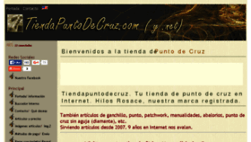 What Tiendapuntodecruz.com website looked like in 2016 (7 years ago)