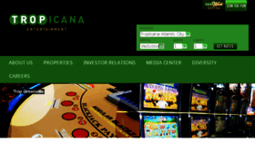 What Tropicanacasinos.com website looked like in 2016 (8 years ago)