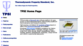 What Tpsi.us website looked like in 2016 (7 years ago)