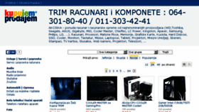 What Trim.kpizlog.rs website looked like in 2016 (7 years ago)