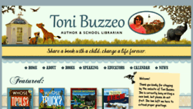 What Tonibuzzeo.com website looked like in 2016 (7 years ago)