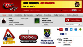 What Thebay.co.uk website looked like in 2016 (7 years ago)