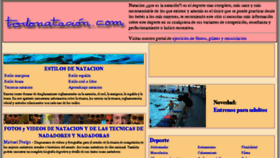 What Todonatacion.com website looked like in 2016 (7 years ago)