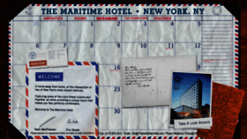 What Themaritimehotel.com website looked like in 2016 (7 years ago)