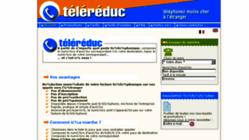 What Telereduc.com website looked like in 2016 (7 years ago)