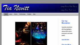 What Tianevitt.com website looked like in 2016 (7 years ago)