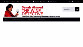 What Thewinedetective.co.uk website looked like in 2016 (7 years ago)