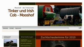 What Tinker-mooshof.de website looked like in 2016 (7 years ago)