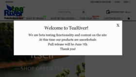 What Teariver.com website looked like in 2016 (7 years ago)