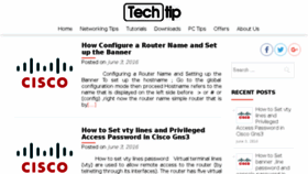 What Techtip.in website looked like in 2016 (7 years ago)